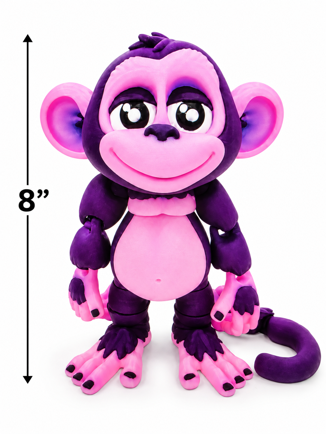 8" Monkey's Den Articulating Figurine