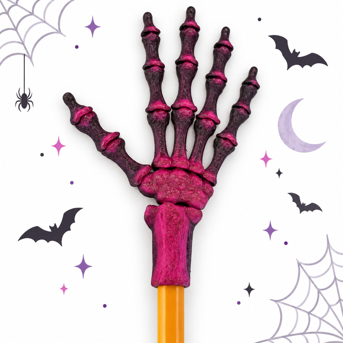 Halloween Sensory Fidgets LED Clickers- Pencil toppers and more 3d printed