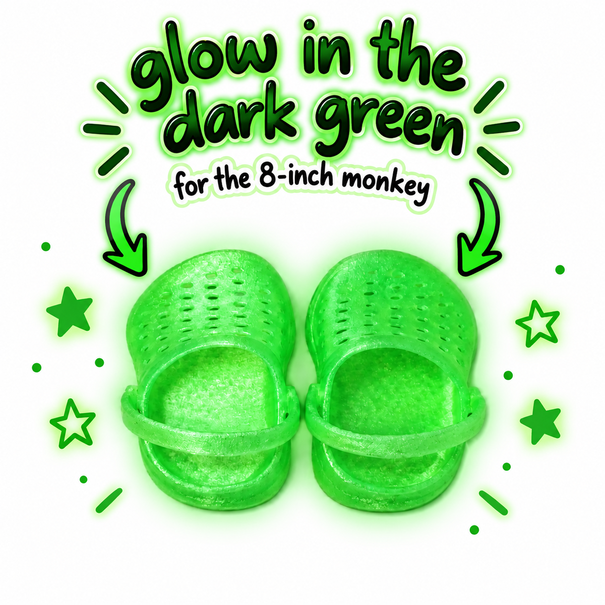 MonKey Gear Accessories – Mix, Match & Play | 3D Printed Accessories for 5” & 8” Collectibles