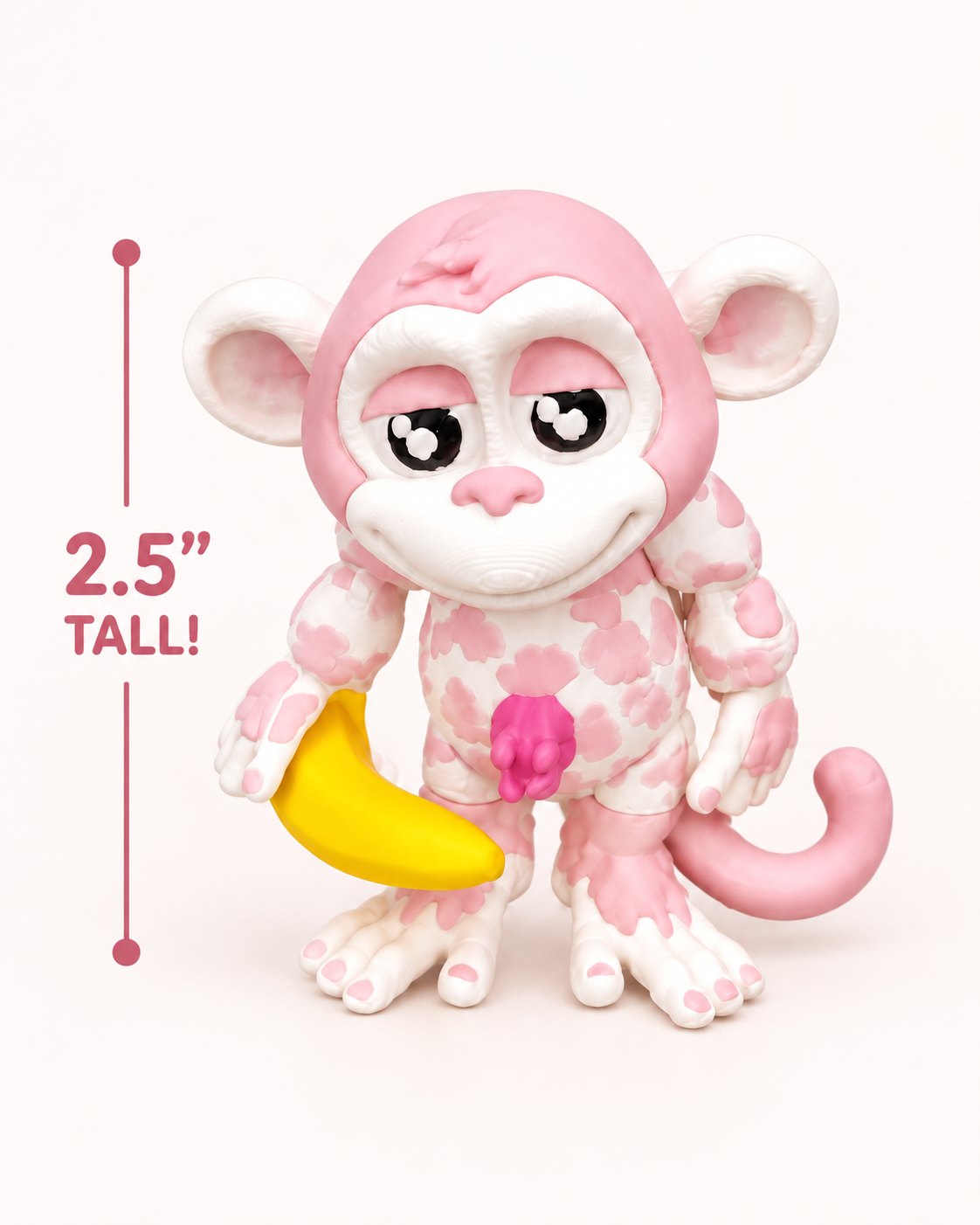 2.5" Barrell Buddy's Monkey & banana. (Barrells sold seperately)