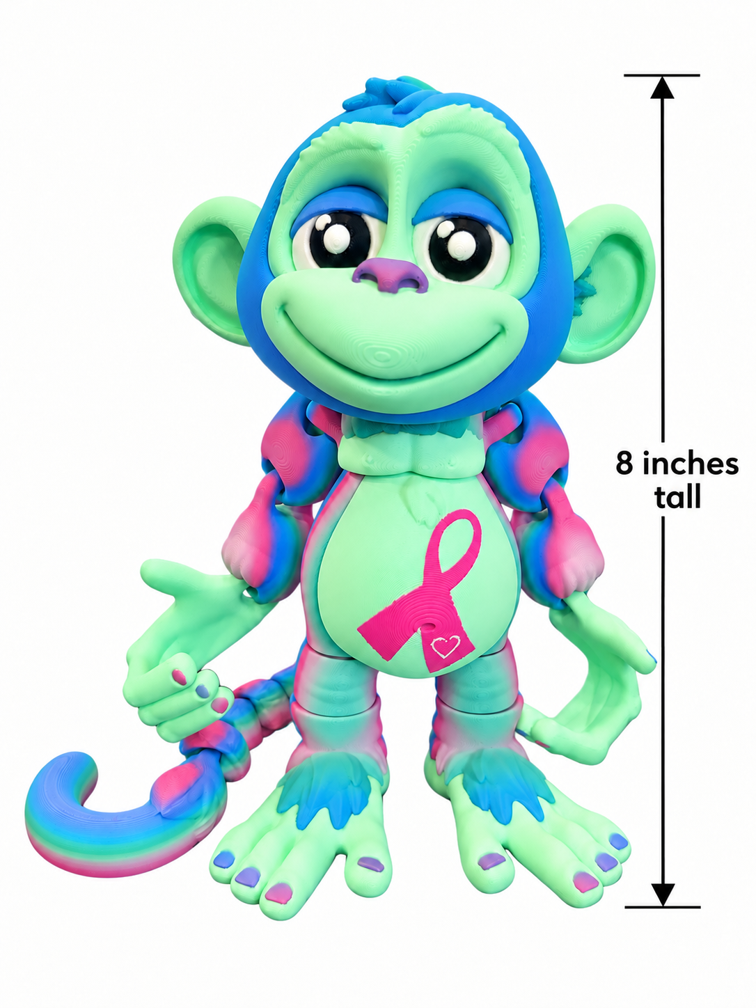 8" Monkey's Den Articulating Figurine
