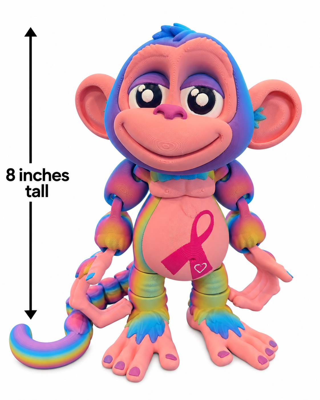 8" Monkey's Den Articulating Figurine