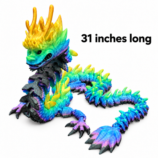 Imperial Dragons 31 inch 3d printed figurine