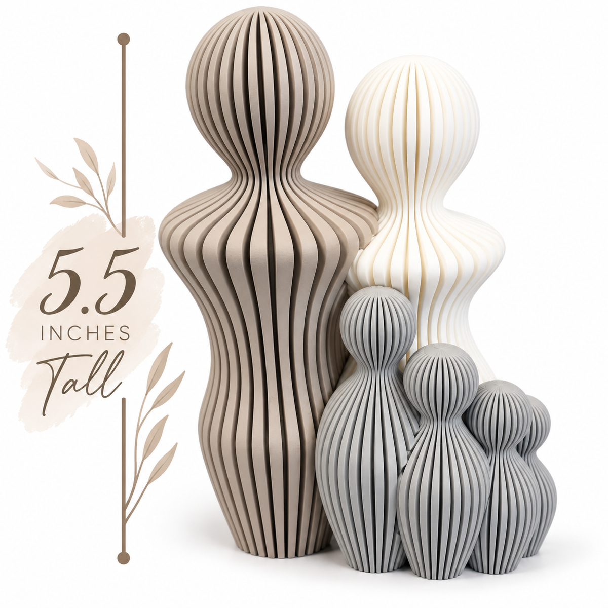 Modern Muse- Abstract Family, Couple & Angel Figurines