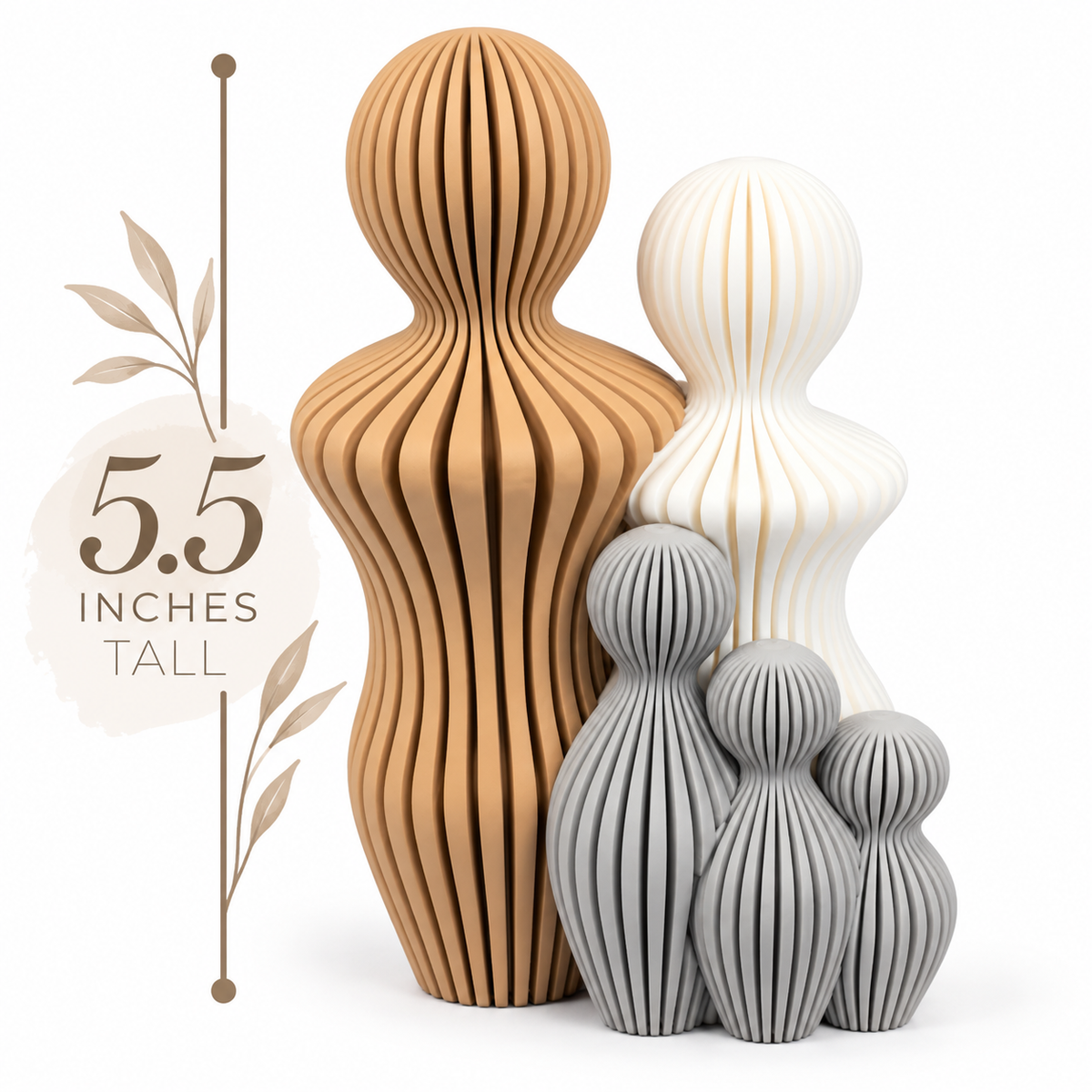 Modern Muse- Abstract Family, Couple & Angel Figurines