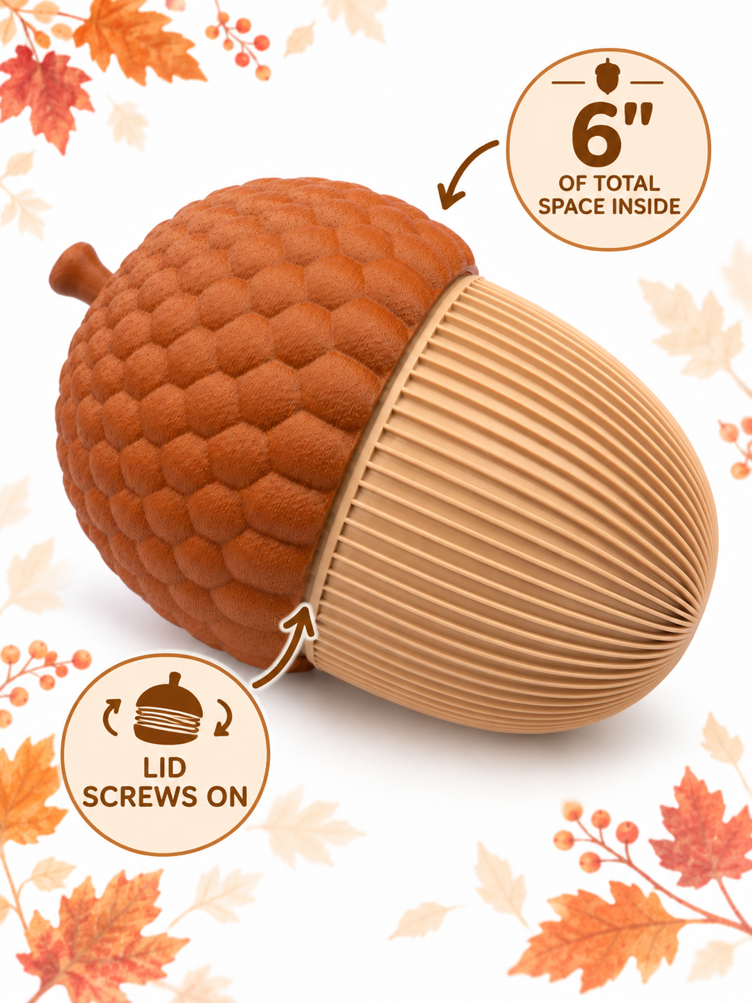 woodland Acorn Containers