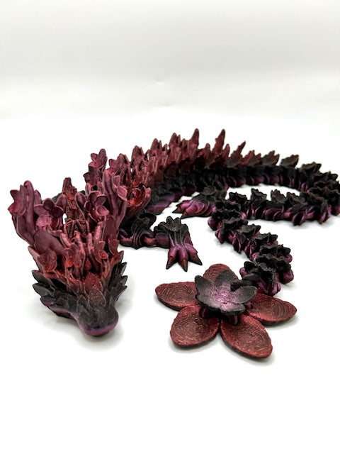 Cherry Blossom Dragons (Large) 24.5 inch 3d printed figurine