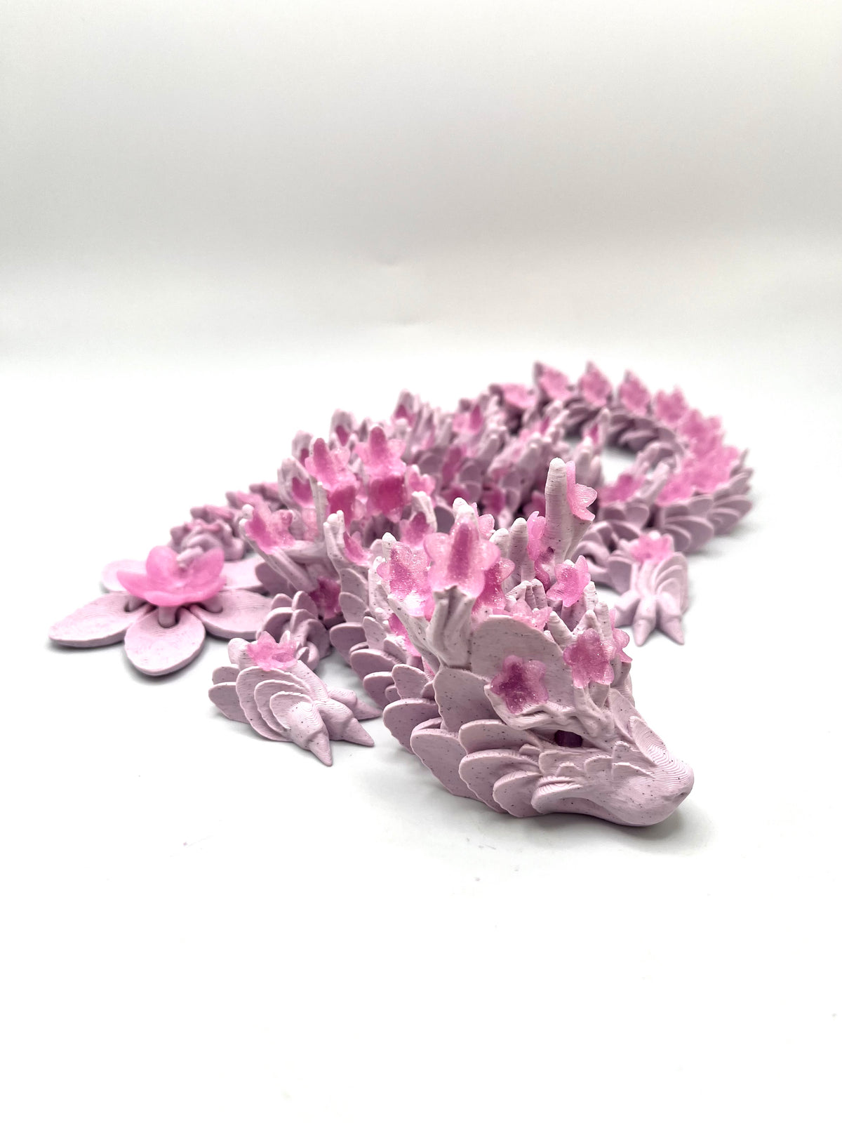 Cherry Blossom Dragons (Large) 24.5 inch 3d printed figurine