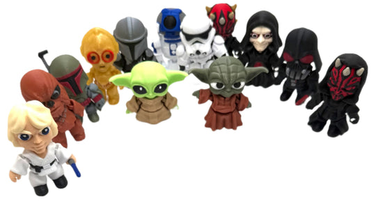 Mini Star Wars Collection | 3D Printed Articulated Figures & Pack