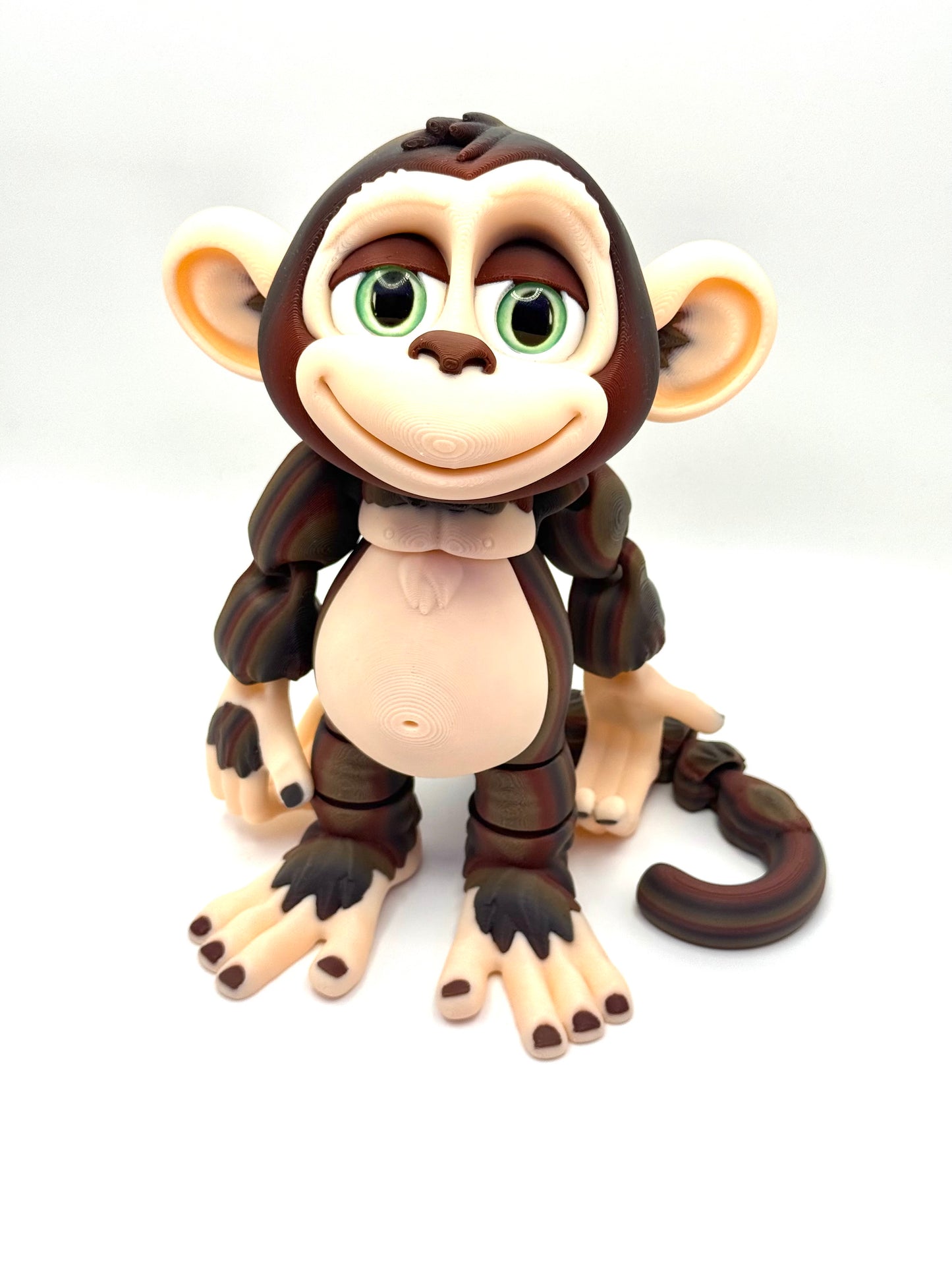 8" Monkey's Den Articulating Figurine