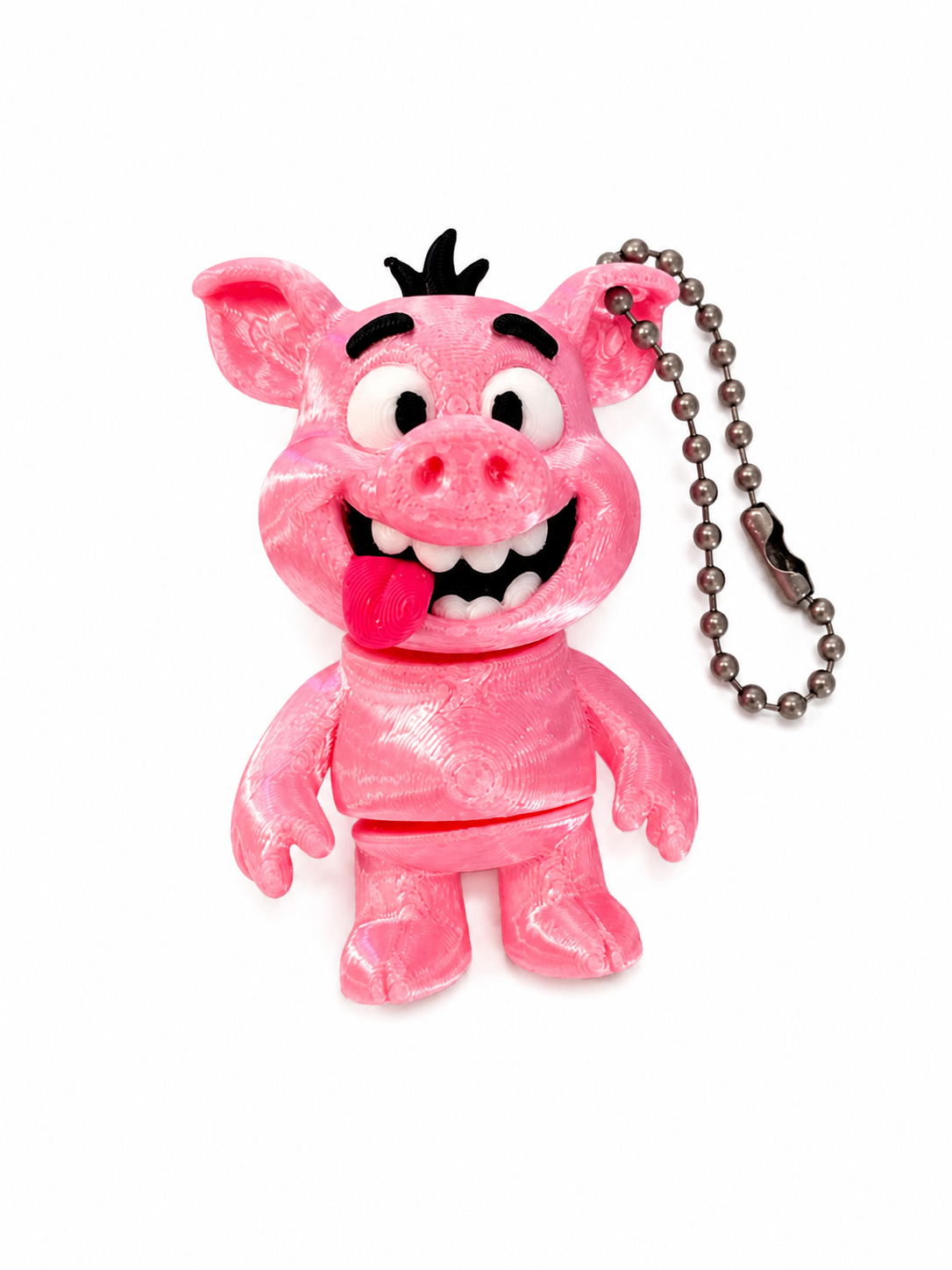 Silly Pig bag buddy keychain