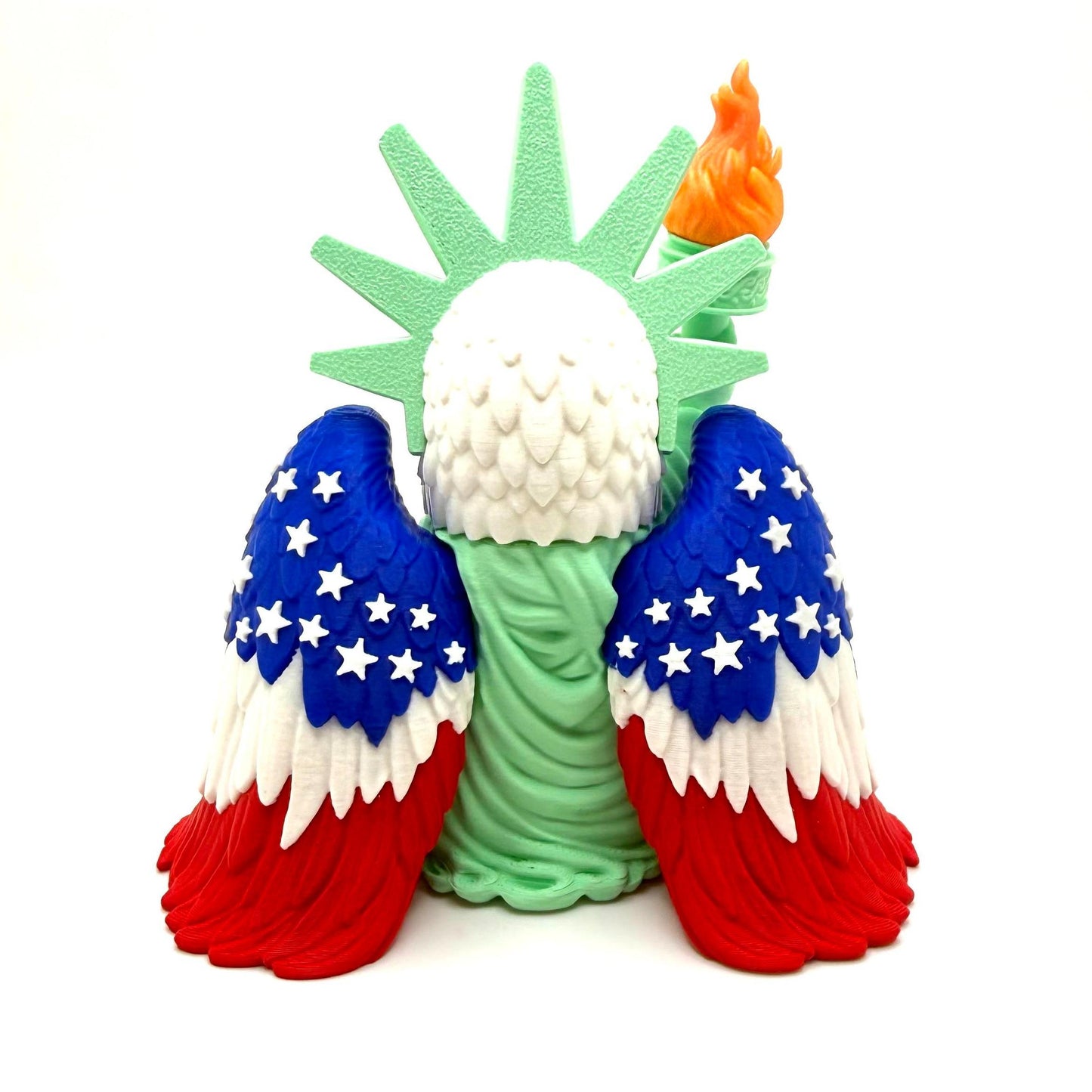 USA Eagle & Statue of Liberty — Collectible Figurines