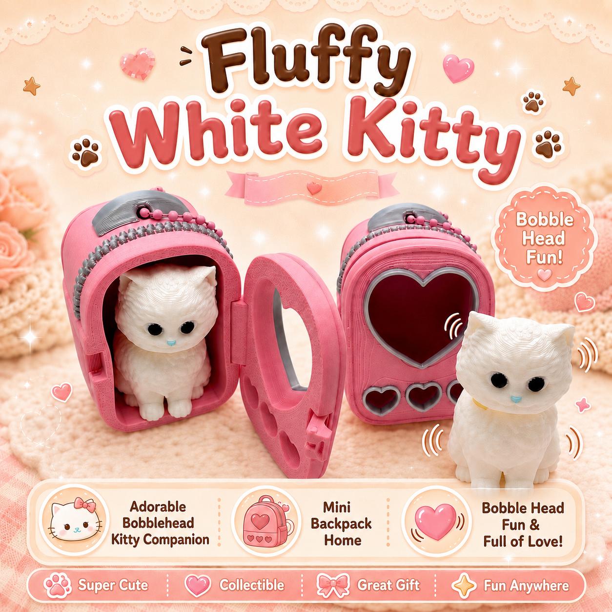 Backpack Bobble Buddies — Keychain Figurines
