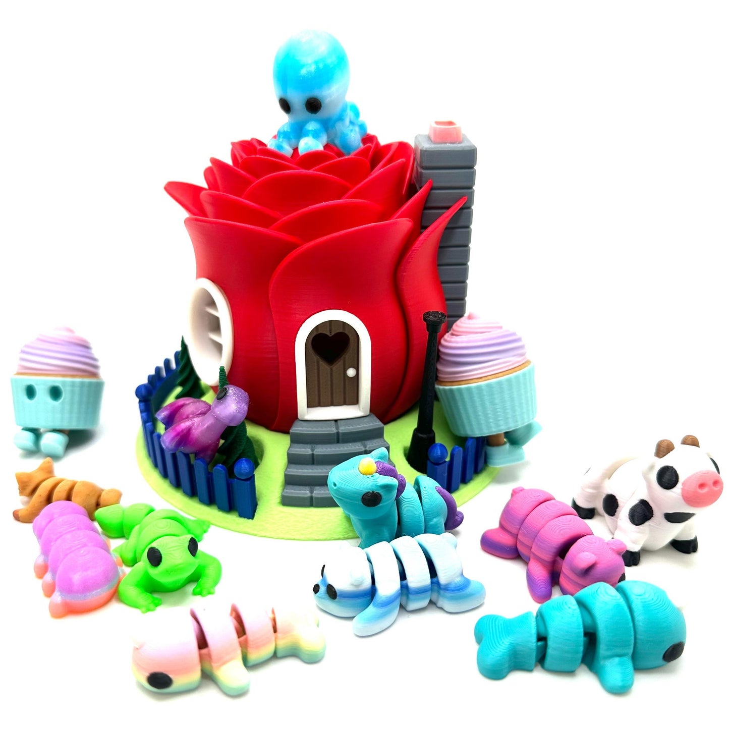Micro Nibblets | Tiny 3D Printed Figures & Collectible Houses